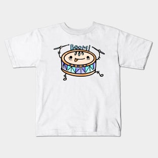 Drummer kid Kids T-Shirt